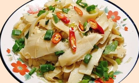 Hướng dẫn làm măng tươi xào chay giòn ngon, đậm hương vị