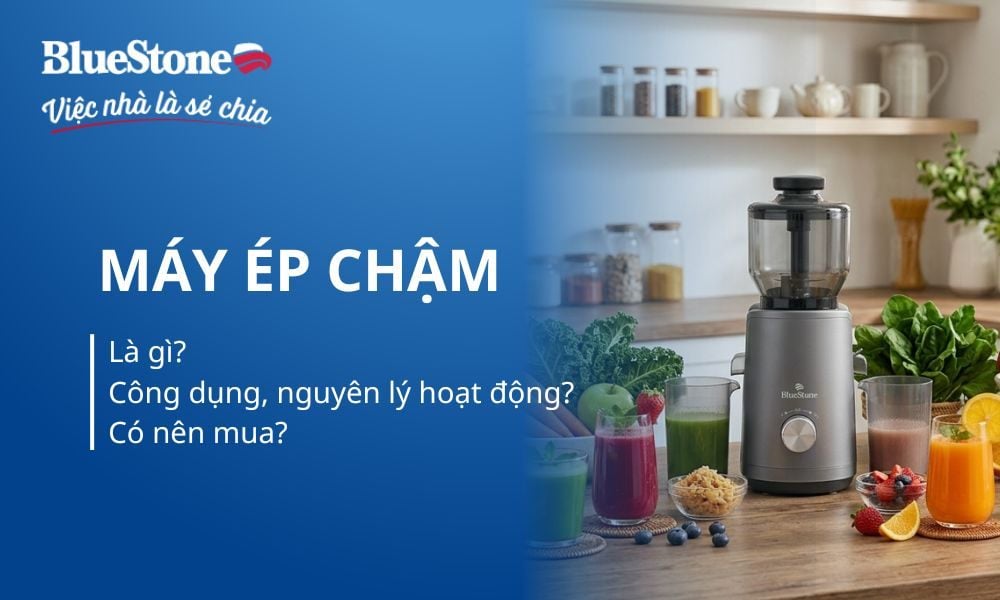 Máy ép chậm là gì? Công dụng, lợi ích? Có nên mua không?