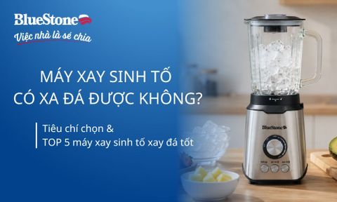 Máy xay sinh tố có xay đá được không? Tiêu chí chọn và TOP 5 máy tốt