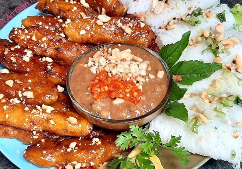 Cách làm nem nướng chay thơm lừng, cuốn kèm rau sống