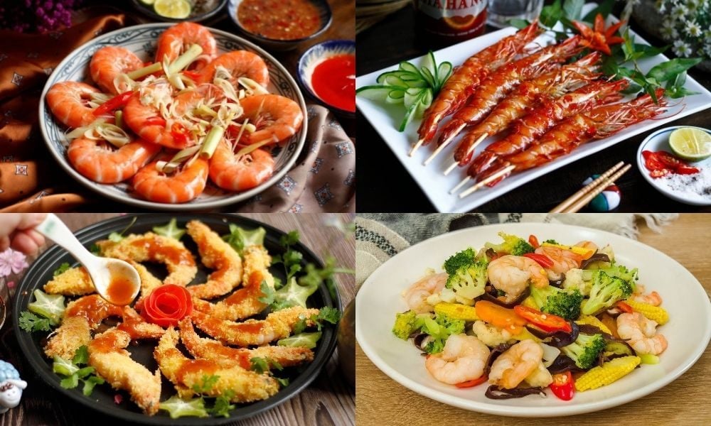 Tôm làm gì ngon? Gợi ý 30+ món ngon dễ nấu, hấp dẫn tại nhà