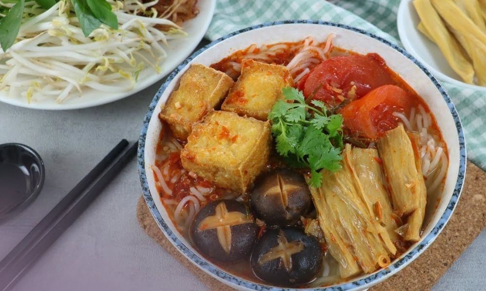 Tổng hợp 15 cách nấu bún chay ngon thanh đạm, dễ làm tại nhà