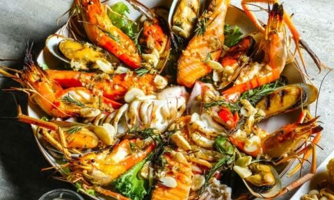 Tổng hợp cách nướng hải sản bằng nồi chiên không dầu