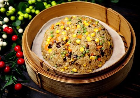 Cách làm xôi bát bửu chay nhiều màu sắc, giàu dinh dưỡng