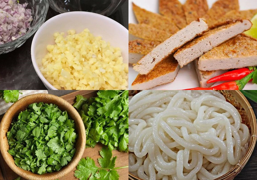 Sơ chế các nguyên liệu