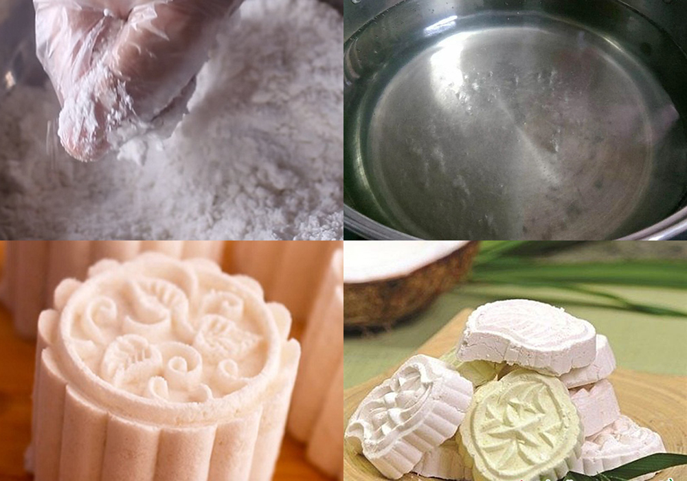 Các bước làm bánh in bột nếp