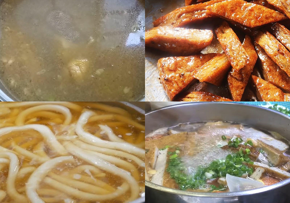 Các bước làm bánh canh chả cá thu