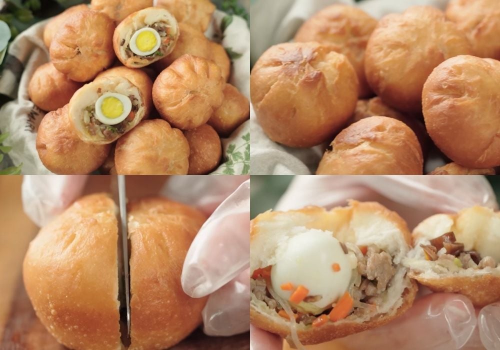 Bánh bao chiên giòn