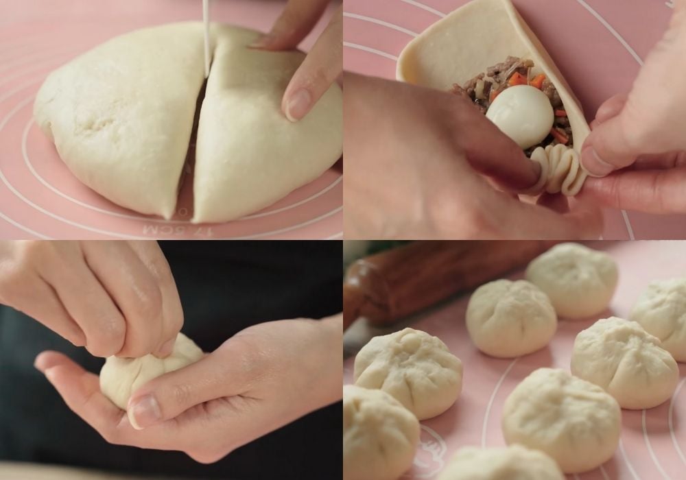 Tạo hình bánh bao