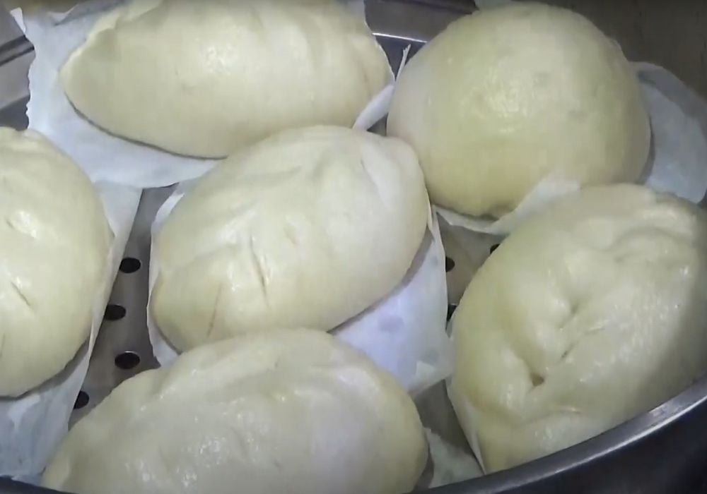 Hấp bánh bao chay