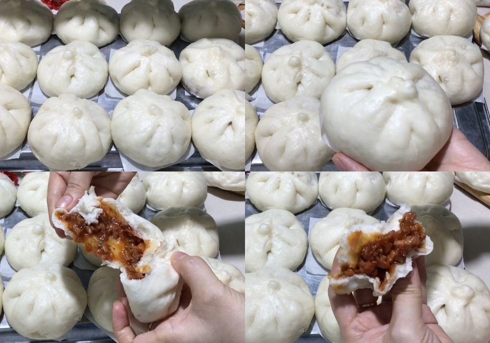 Bánh bao nhân xá xíu