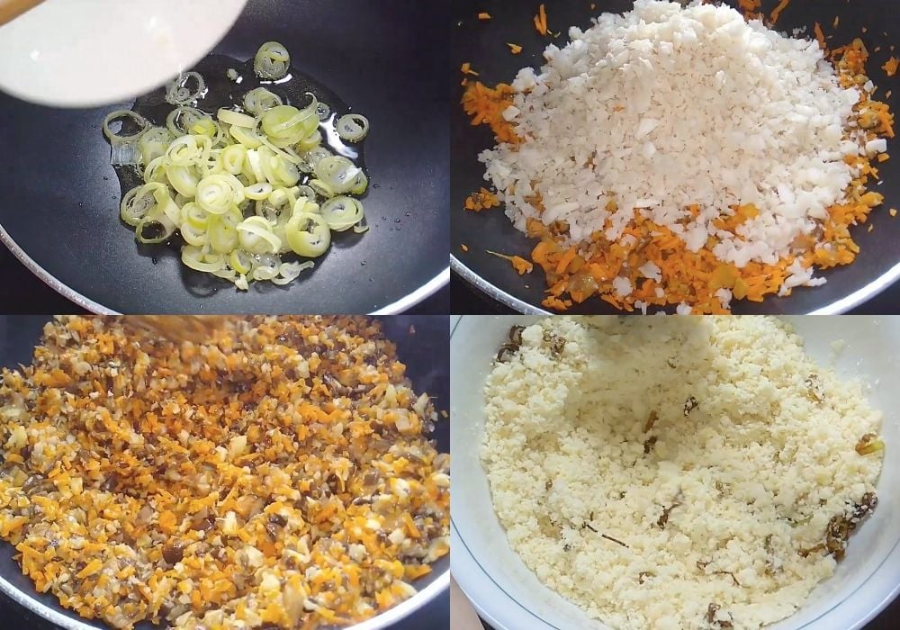 Chế biến nhân bánh
