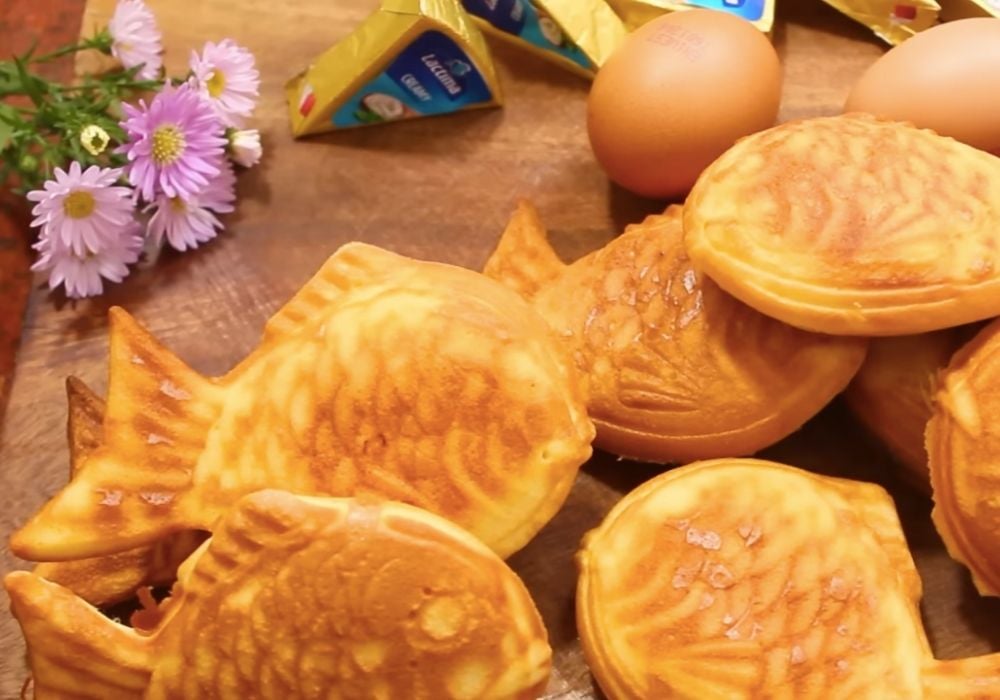 Bánh cá Nhật Bản Taiyaki có thể bảo quản trong ngăn mát tủ lạnh 1 - 2 ngày
