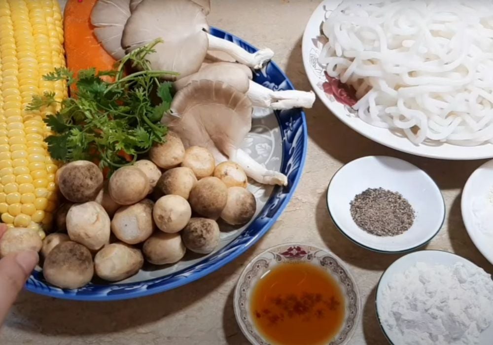 Chuẩn bị nguyên liệu