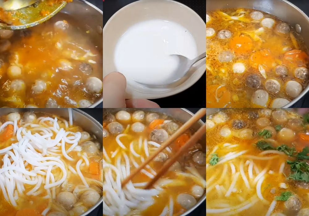 Nấu bánh canh