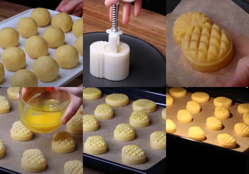 Tạo hình bánh và nướng bánh