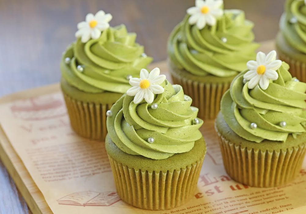 Cupcake matcha