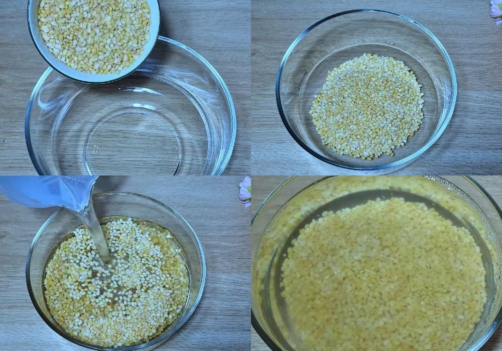 Sơ chế đậu xanh