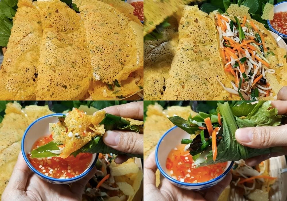 Bánh xèo chay