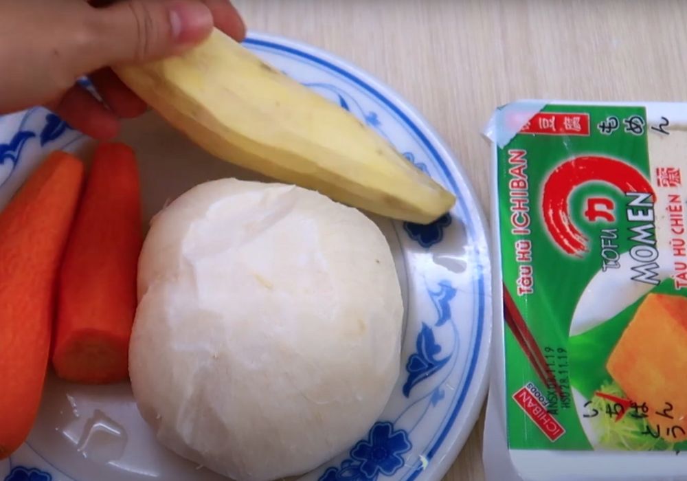Chuẩn bị nguyên liệu