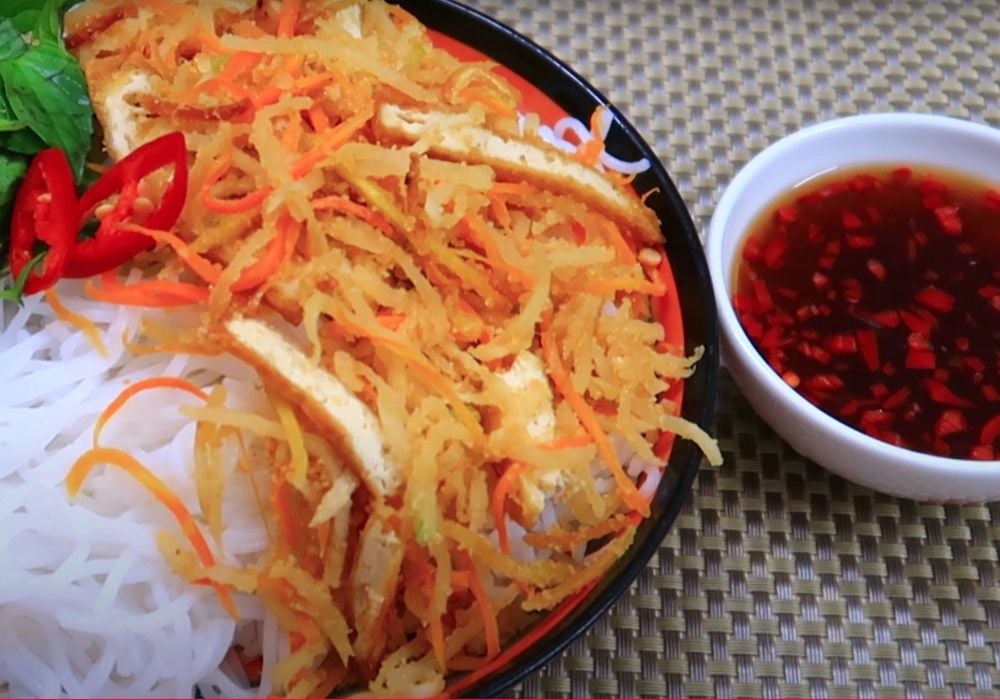 Bún bì chay
