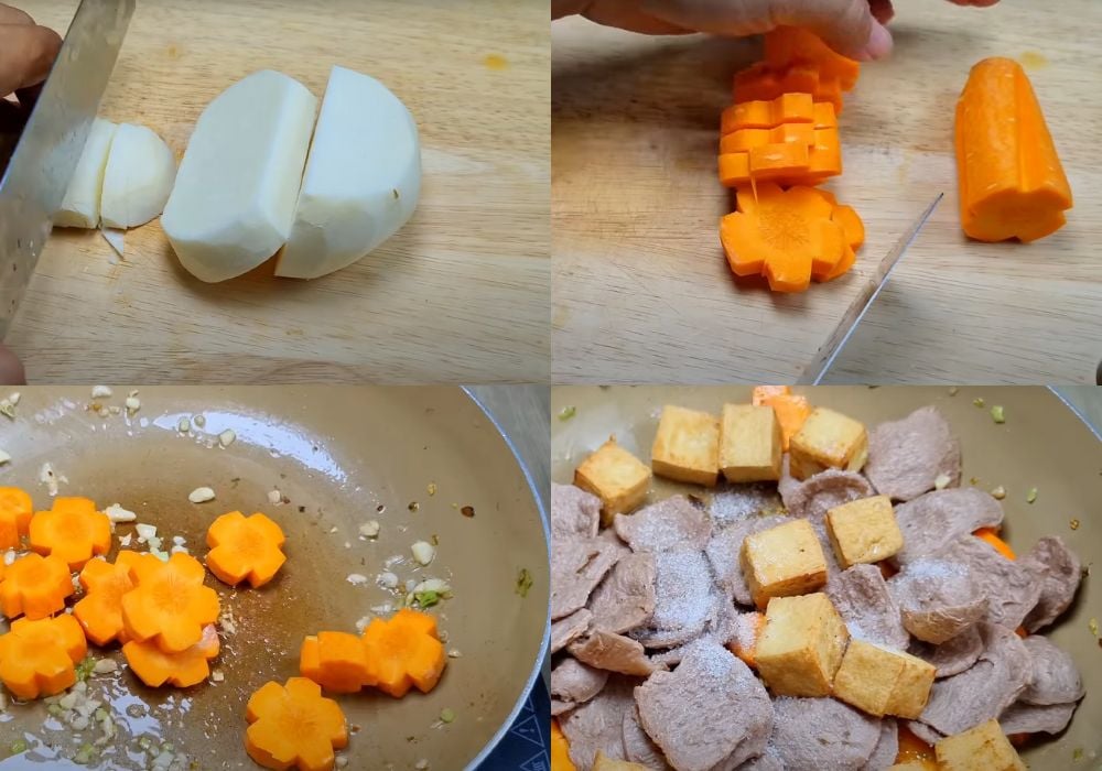 Sơ chế rau củ