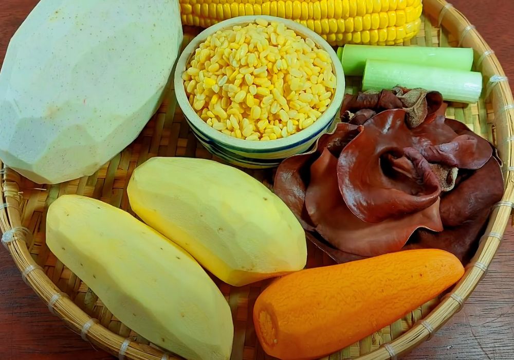 Chuẩn bị nguyên liệu