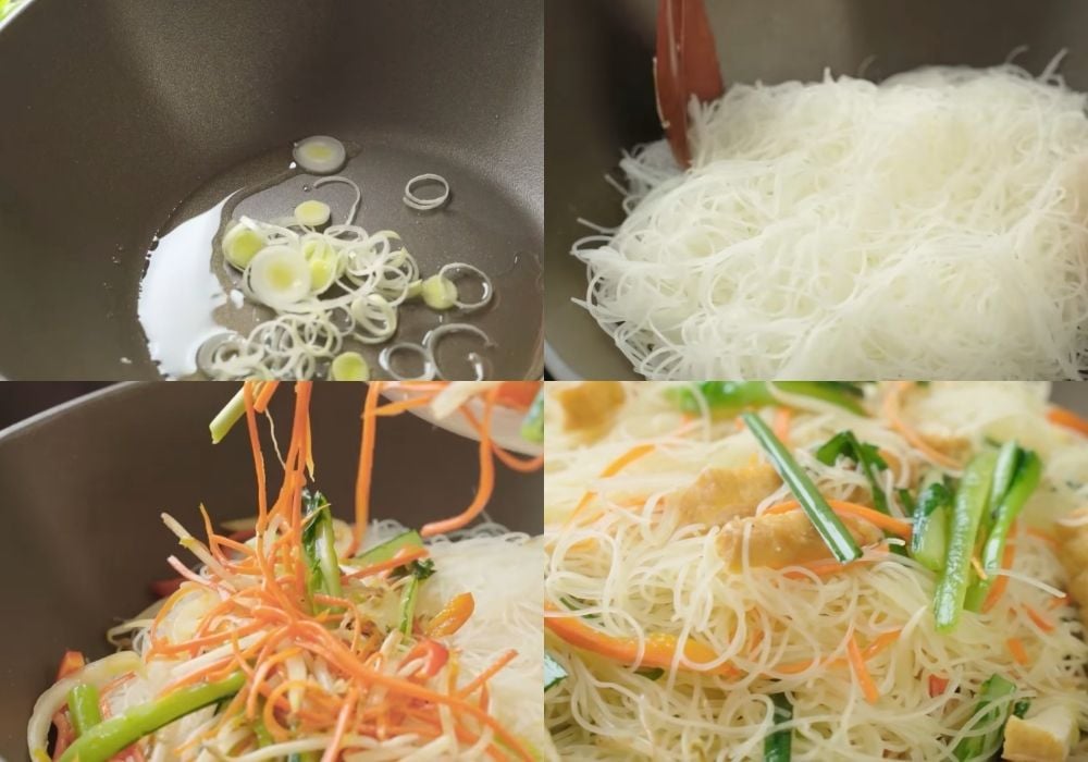 Xào bún