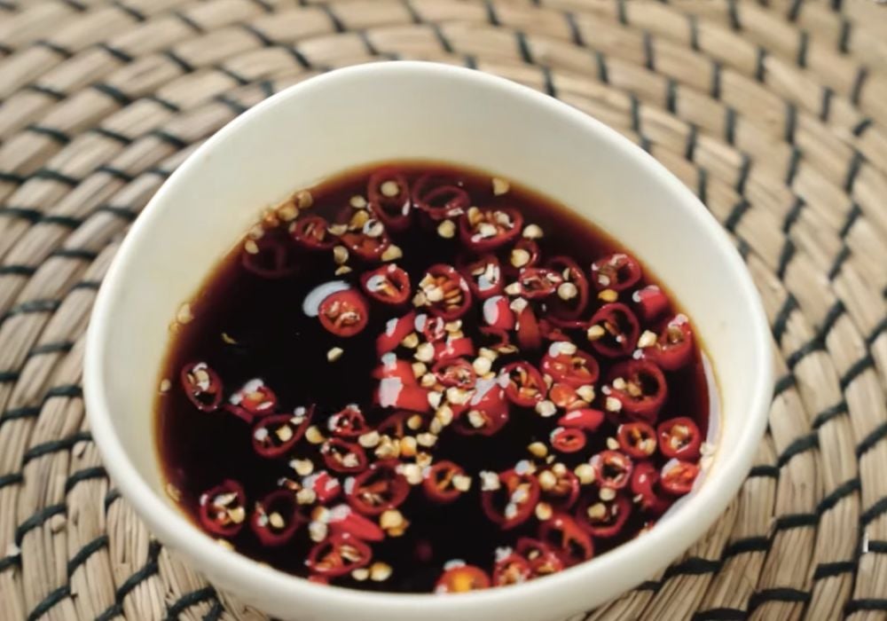 Pha nước chan bún