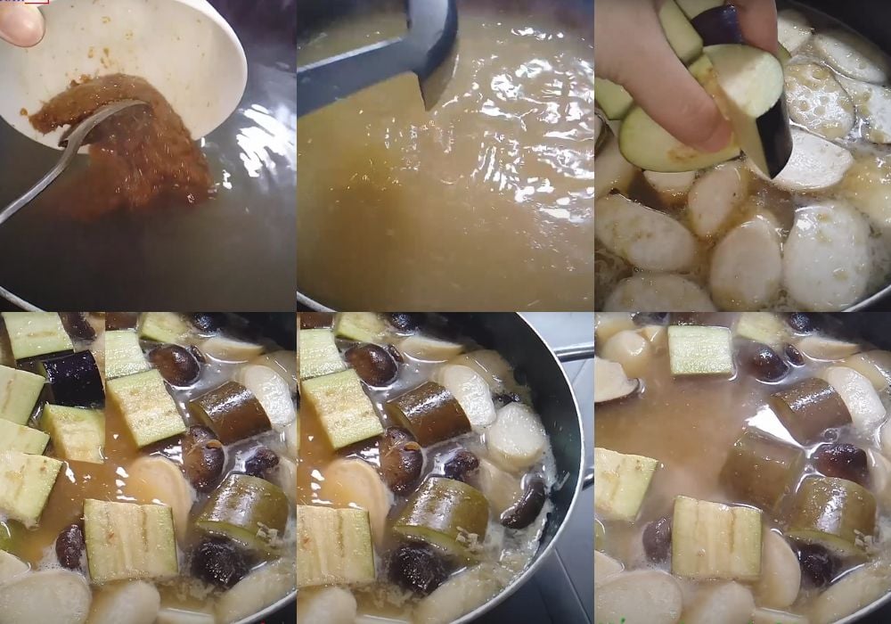 Nấu bún mắm
