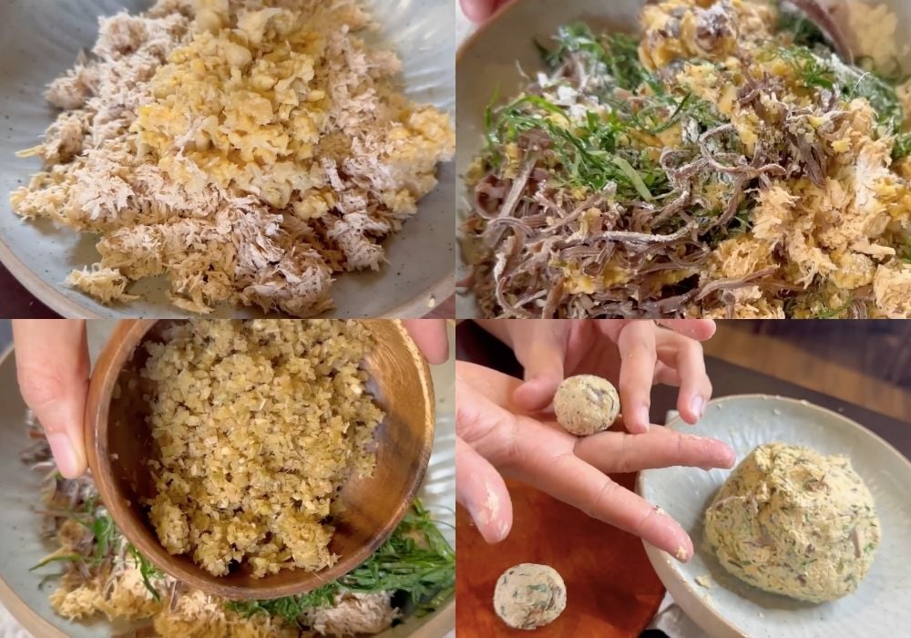 Làm viên lá lốt