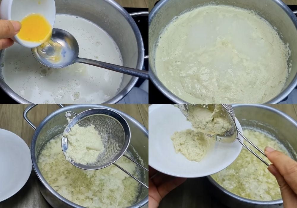 Tạo riêu cua chay từ sữa đậu nành