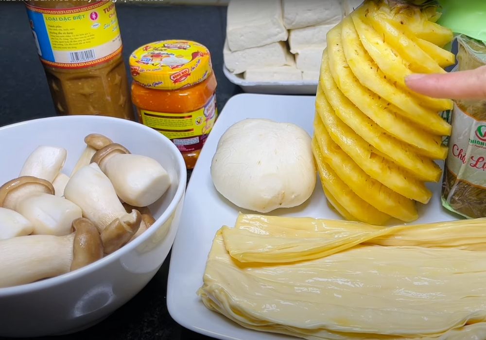 Chuẩn bị nguyên liệu