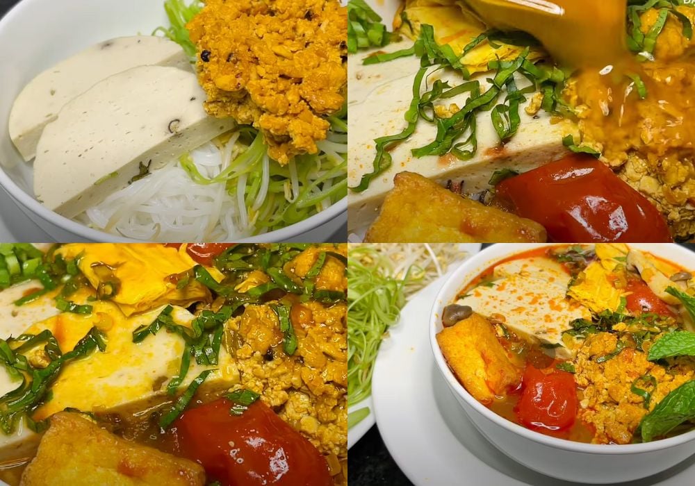 Bún riêu cua chay