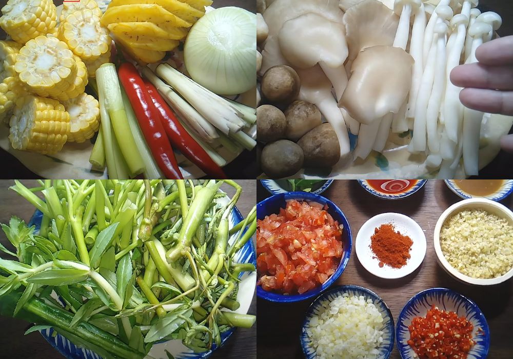 Chuẩn bị nguyên liệu