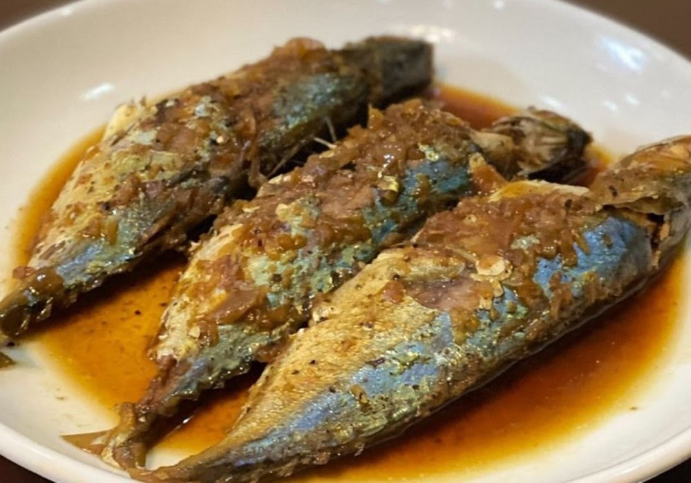 Cá bạc má kho tiêu