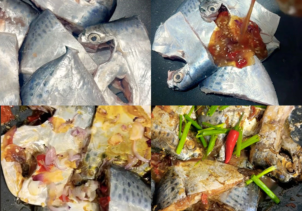 Các bước làm cá bánh lái kho