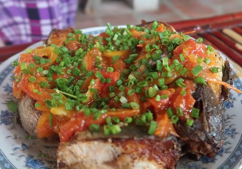 Cá cam sốt cà chua