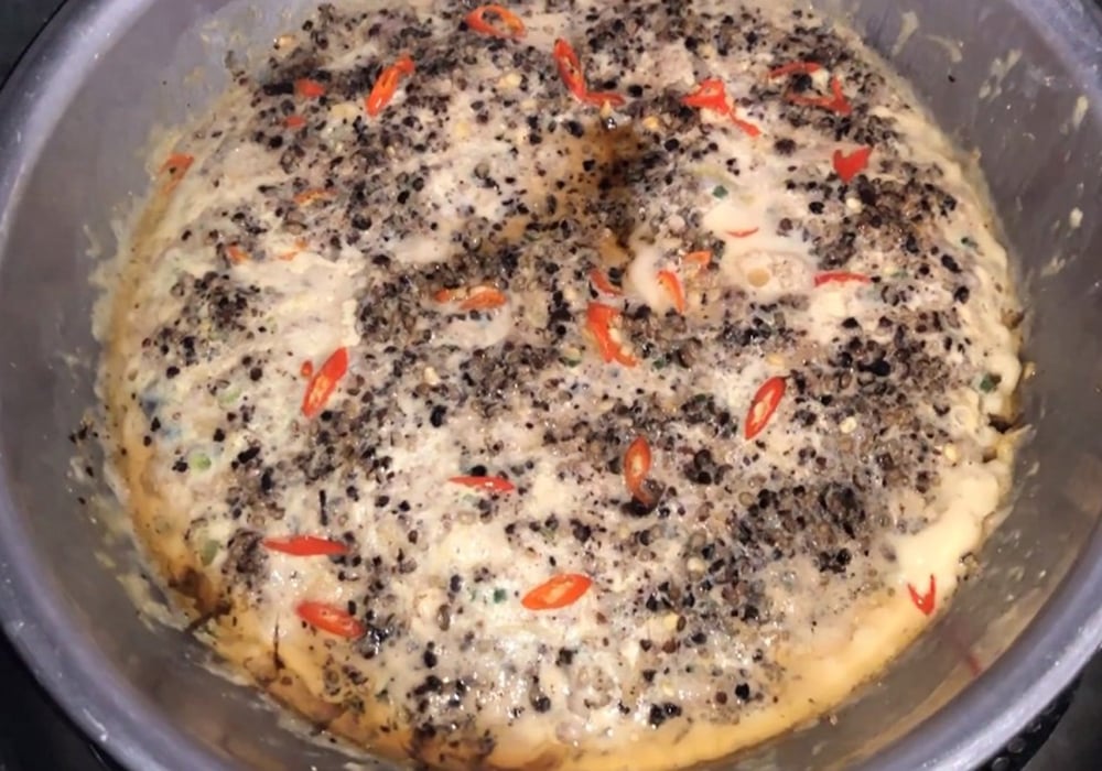 Khô cá chét chưng thịt