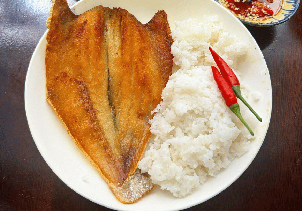 Khô cá chét chiên giòn