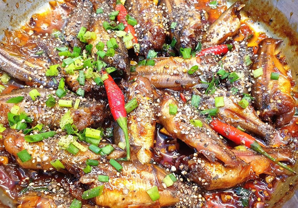 Cá chốt kho tiêu