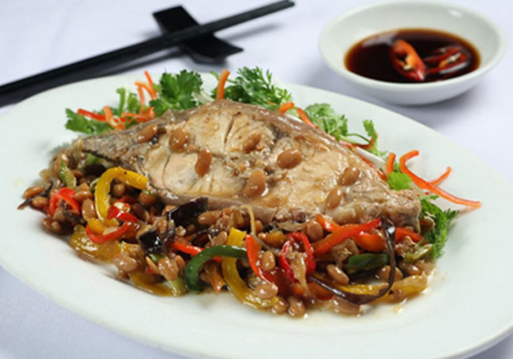 Cá diêu hồng chưng tương