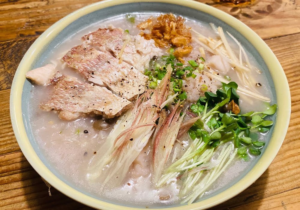 Cháo cá diêu hồng
