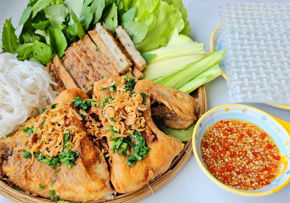 Cá diêu hồng chiên xù