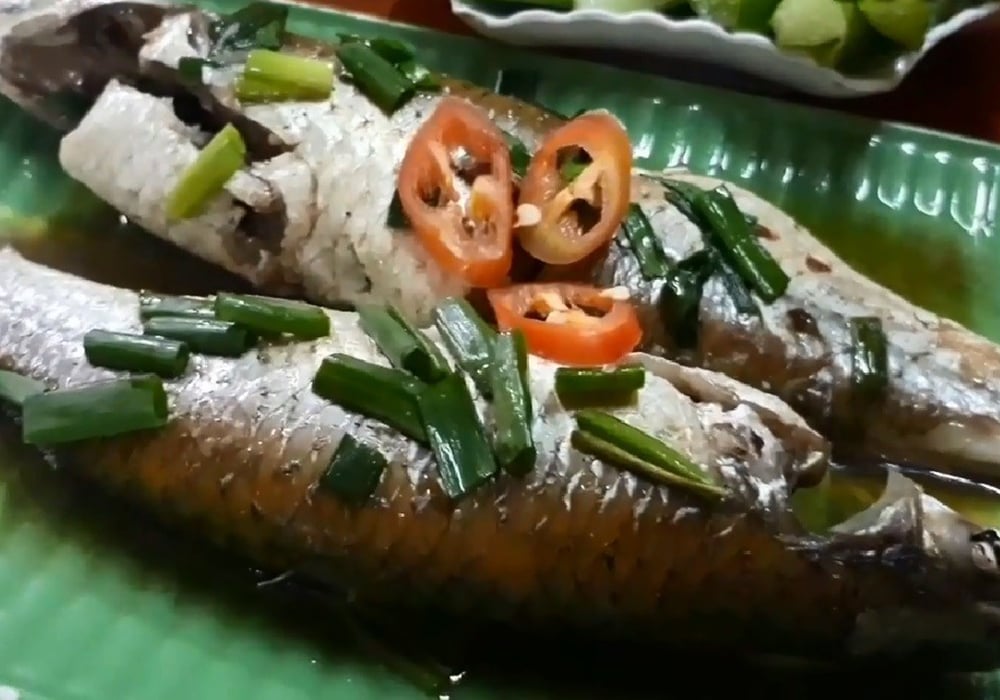 Cá đối kho lạt