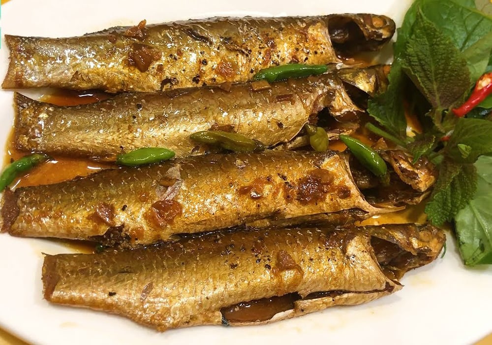Cá đối kho nghệ