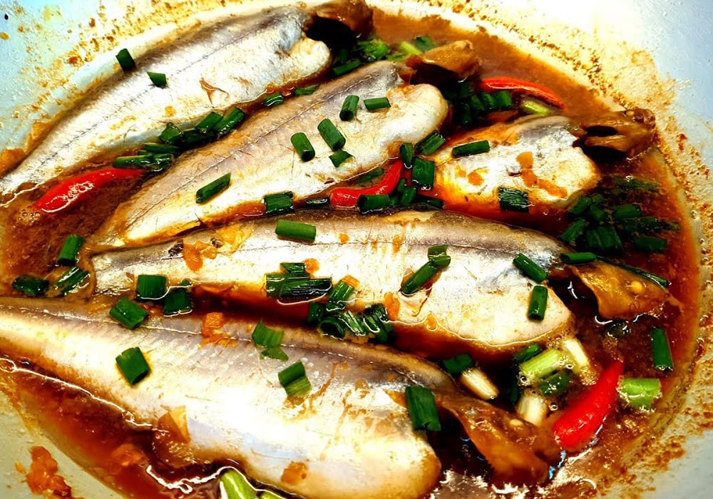 Cá dứa kho lạt