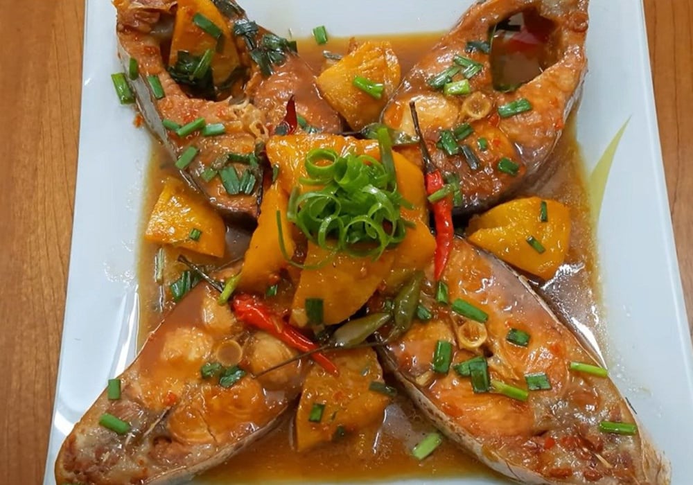 Cá dứa kho thơm (dứa)