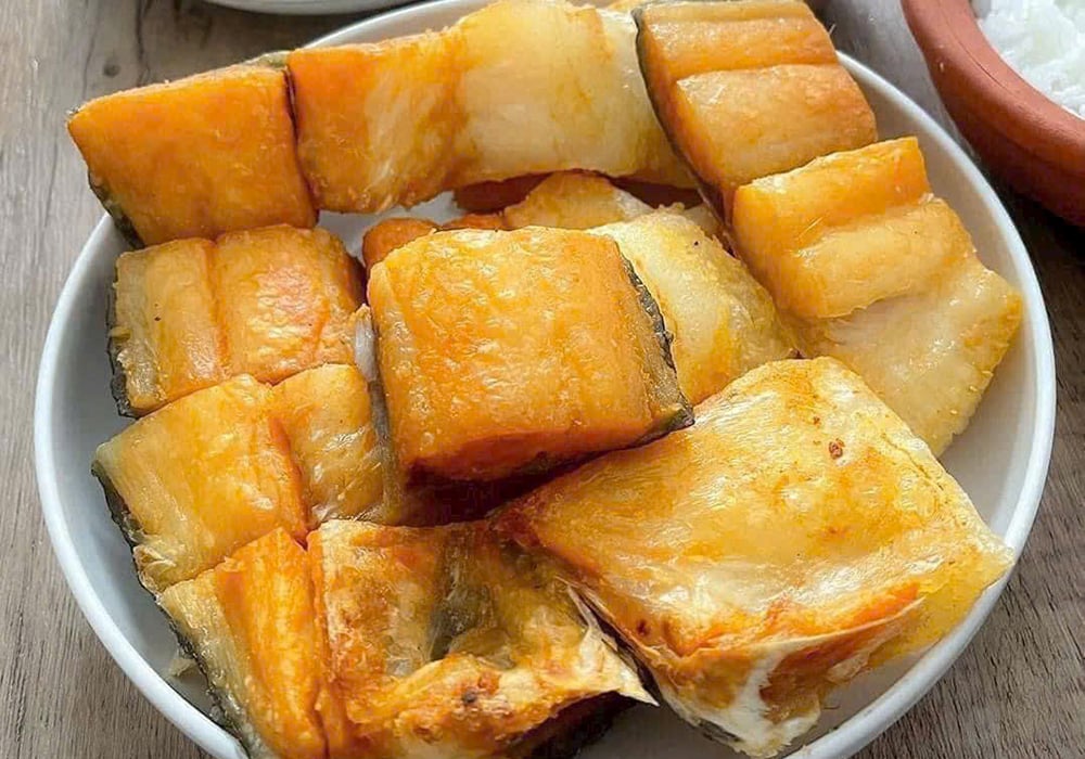 Cá dứa 1 nắng chiên
