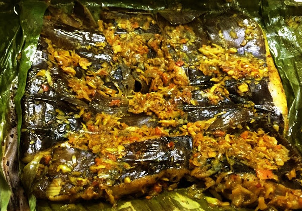 Cá đuối nướng nghệ